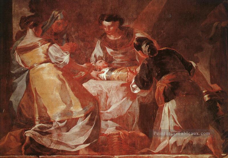 Naissance de la Vierge Romantique moderne Francisco Goya Peintures à l'huile
